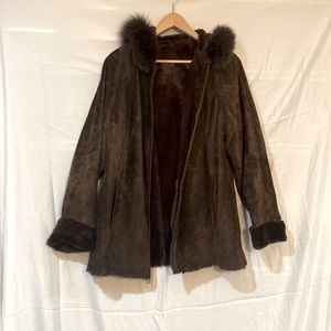 Brown coat